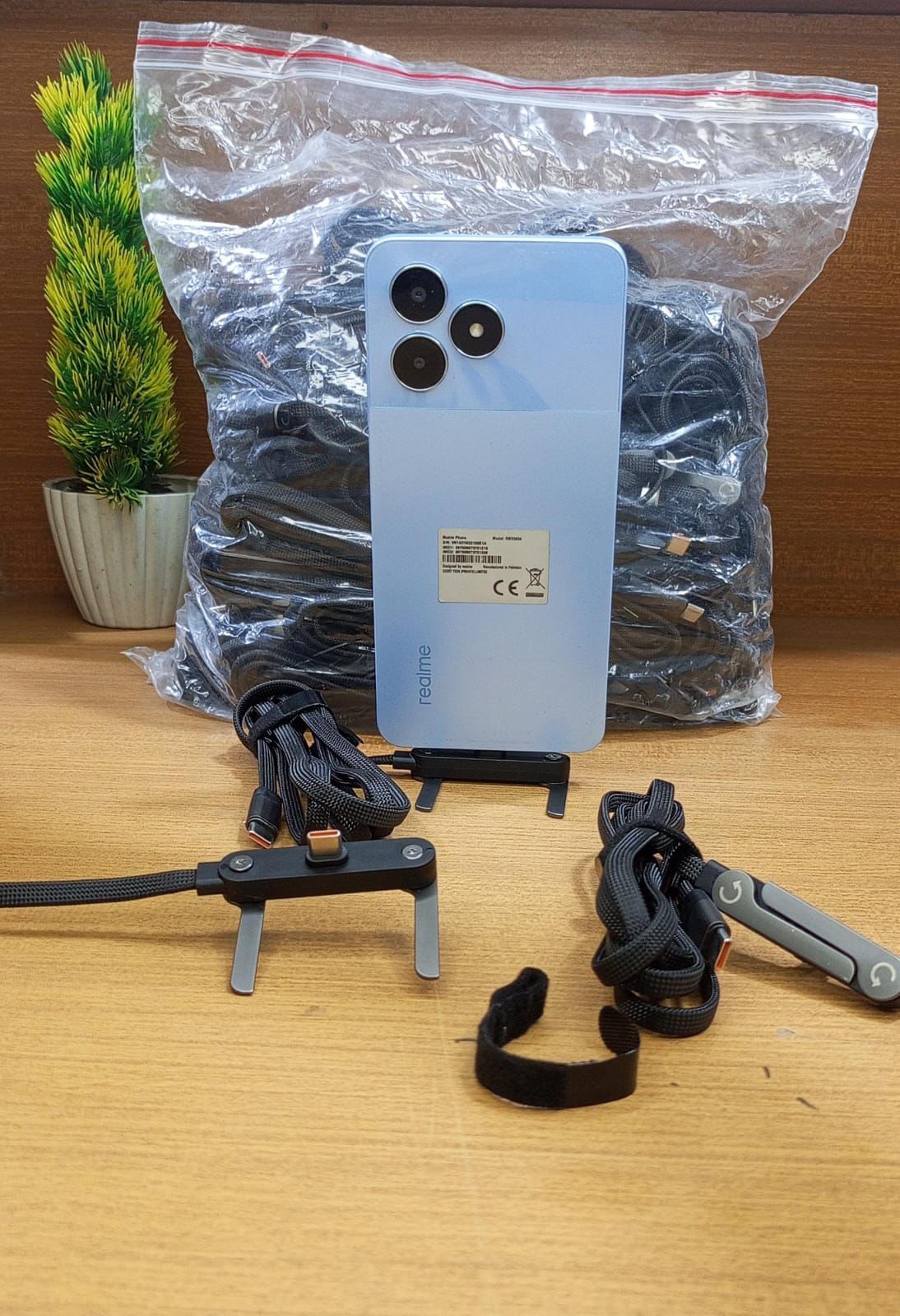 240W Folding Phone Holder with Fast Charging Cable