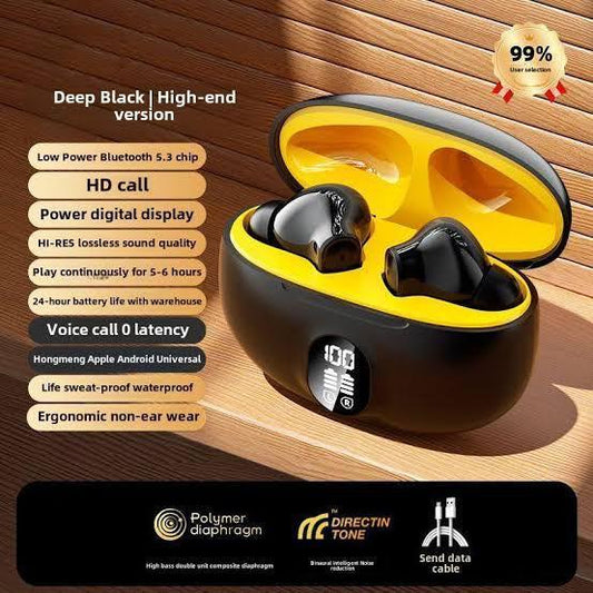 Wireless Bluetooth 5.3 Earbuds with LED Display | Hi-Fi Stereo Sound | Noise Reduction | Waterproof | Long Battery Life