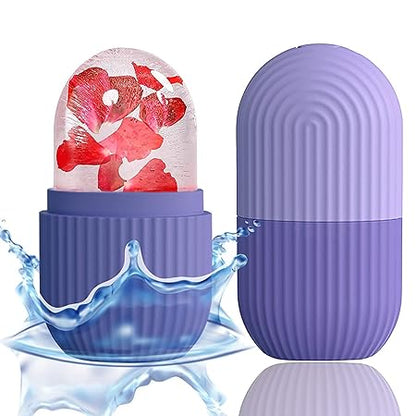 Ice Roller Facial Massager – Reusable Cooling Beauty Tool for Face & Skin