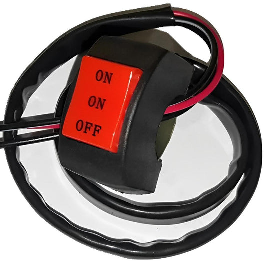 Black On/Off Grip Button for Motorbikes Pakistan