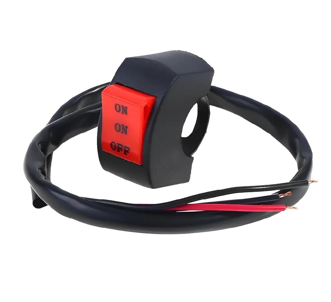 Black On/Off Grip Button for Motorbikes Pakistan