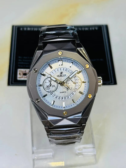 Hublot Black Prism Watch full view