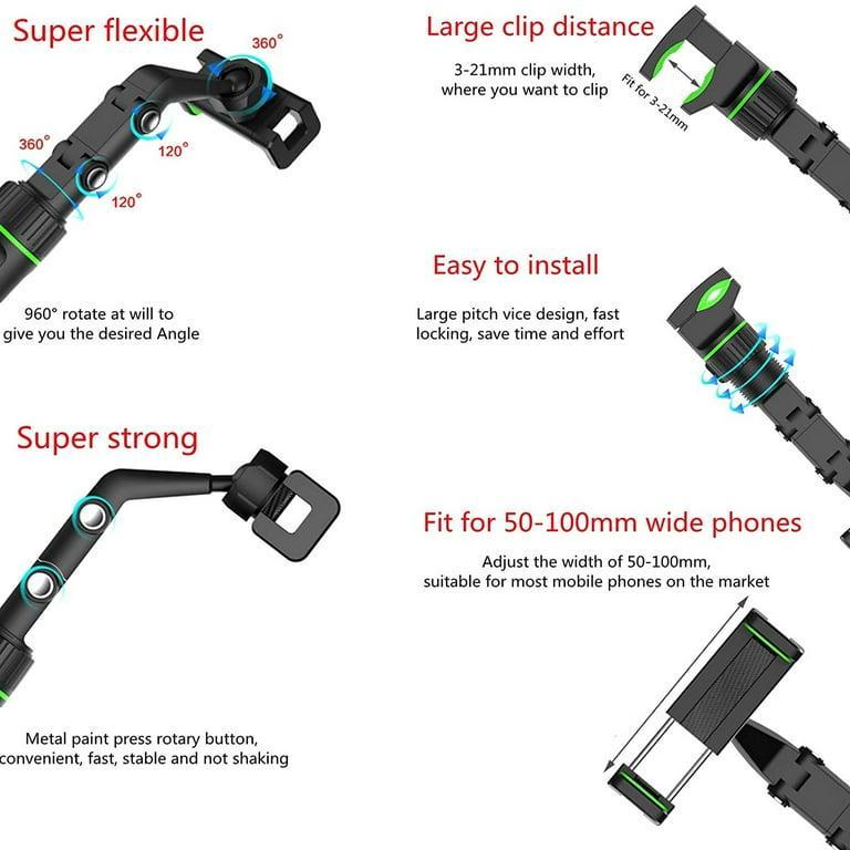 Adjustable phone holder complete view with phone cradle Pakistan