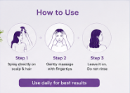 Bare Anatomy Rosemary & Rice Water Hair Growth Spray | Strengthens Roots & Promotes Thicker Hair | 100ml