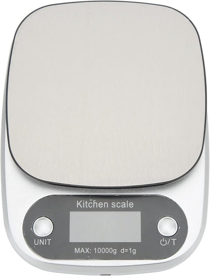 Digital Kitchen Weighing Scale – Electronic Food Scale with LCD Display (10kg Capacity)