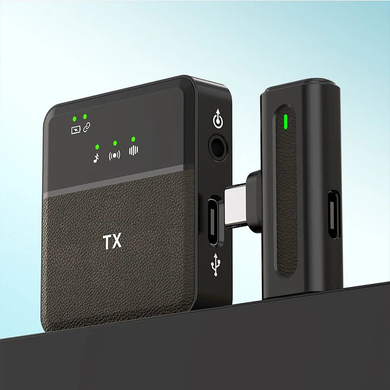 Wireless Lavalier Microphone with DSP Noise Reduction - ECOUNS